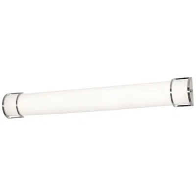 Afx Pacific 48" Wide Satin Nickel Led Vanity Light