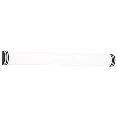 Afx Palmer 3.5" Wide Black Led Vanity Light In White