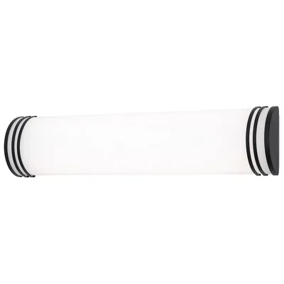 Afx Palmer 3.5" Wide Black Led Vanity Light