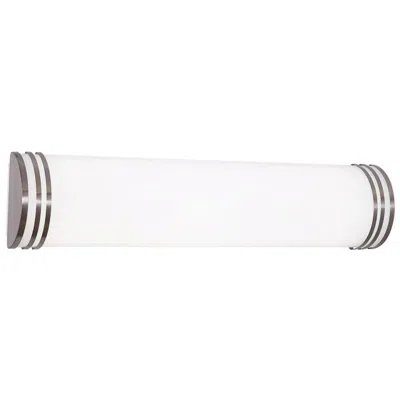 Afx Palmer 3.5" Wide Satin Nickel Led Vanity Light