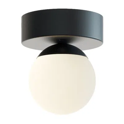 Afx Pearl 4 1/4" Wide Black Led Ceiling Light
