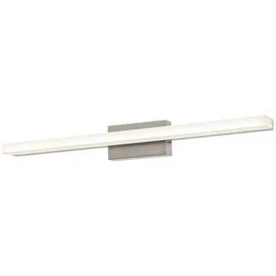 Afx Ramona 24" Wide Satin Nickel Modern Linear Led Bath Light