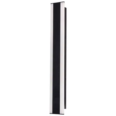 Afx Rhea 36" High Powder-coated Black Led Outdoor Wall Light