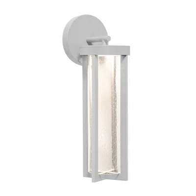 Afx Rivers 12" Outdoor Led Lantern - Grey