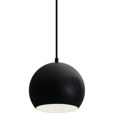 Afx Roxy 7 3/4" Wide Modern Black Metal Dome Mini Pendant Light