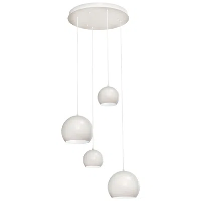 Afx Roxy Medium Base Quadruple Pendant