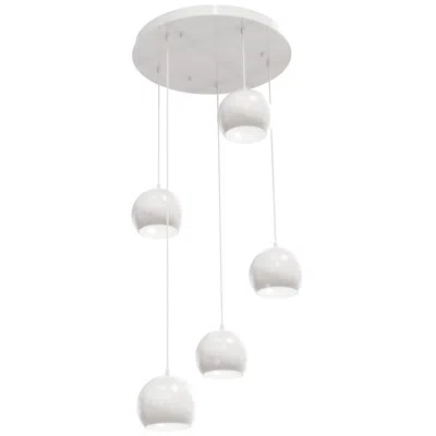 Afx Roxy Medium Base Quintuple Pendant