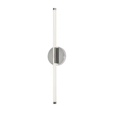 Afx Rusnak 24" High Polished Chrome Led Wall Sconce