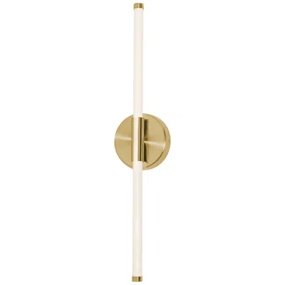 Afx Rusnak 24" Led Wall Sconce - Satin Brass