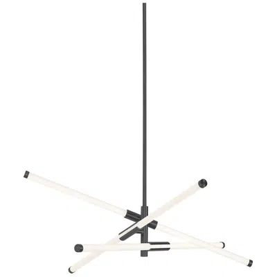 Afx Rusnak 30" Led Pendant - Black