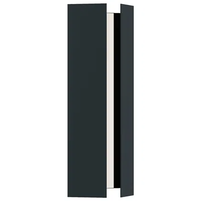 Afx Ryan 18" High Black Led Outdoor Wall Light