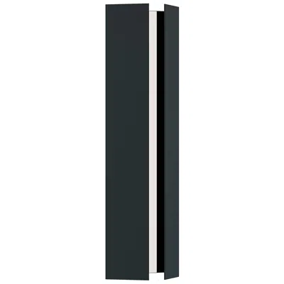 Afx Ryan 36" High Black Led Outdoor Sconce