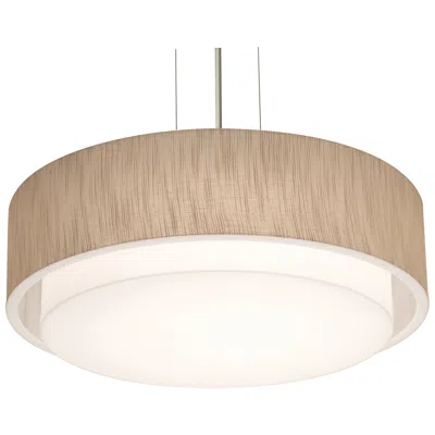 Afx Sanibel 18" Pendant - Jute Shade