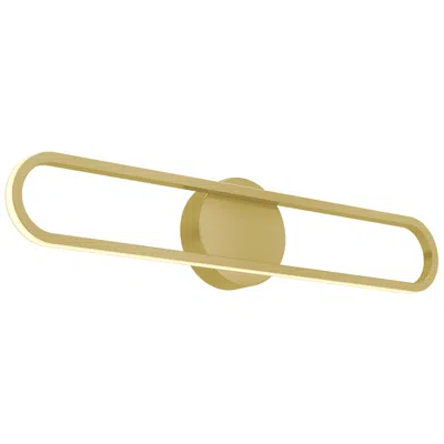 Afx Sienna 22.75" Wide Gold Led Vanity
