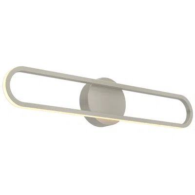 Afx Sienna 22.75" Wide Painted Nickel Led Vanity