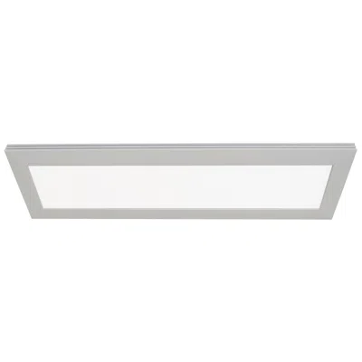Afx Sloane 50.3" Wide Satin Nickel Led Panel Ceiling Light