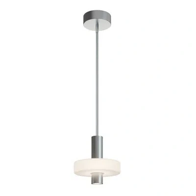 Afx Sydney 10'' Led Pendant Light In Satin Nickel