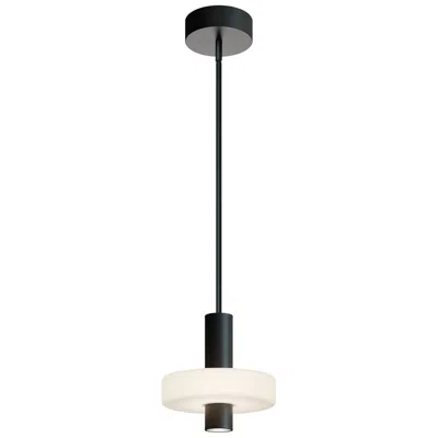 Afx Sydney 10" Wide Black Led Pendant