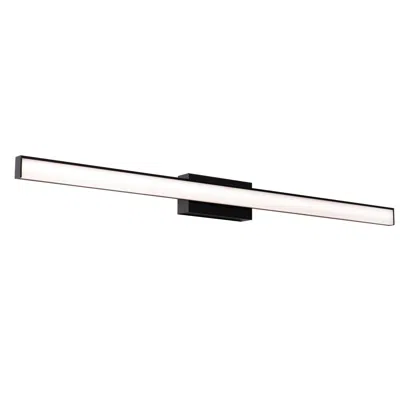 Afx Tonya 36" Wide Black Led Vanity