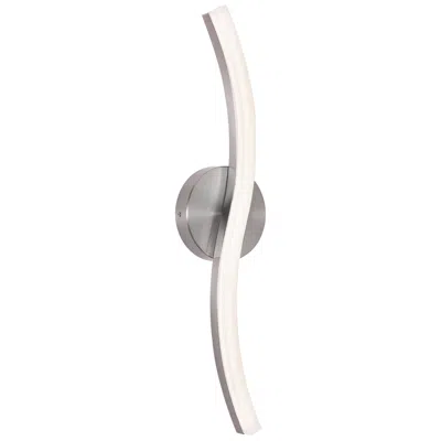 Afx Trace 24" High Satin Nickel Ada Led Wall Sconce