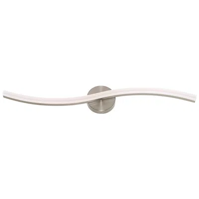 Afx Trace 3" Wide Satin Nickel Led Vanity Light