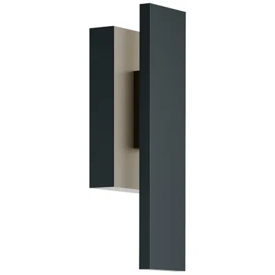 Afx Tru 24" High Black Led Outdoor Wall Light