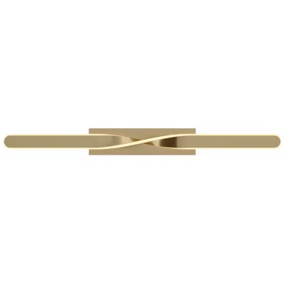 Afx Twist 36" Led Vanity - Satin Brass