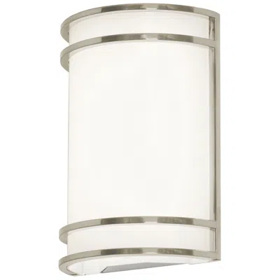 Afx Ventura 10" High Brushed Nickel Led Wall Sconce