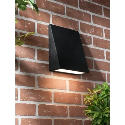 Afx Watson 10'' Led Outdoor Sconce In Black