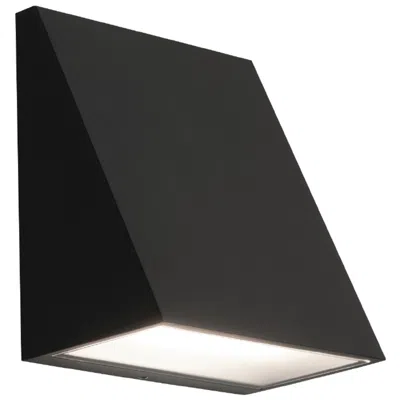 Afx Watson 6" High Black Led Outdoor Sconce