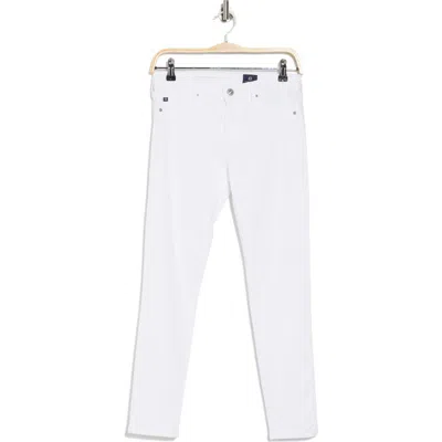 Ag Abbey Ankle Jeans In White