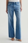 Ag Adria Low Rise Bgy Wide Leg Jeans In Blue
