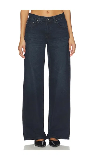 Ag Adria Wide Leg Jeans In Blue