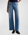 Ag Adria Low Rise Bgy Wide Leg Jeans In Stockholm