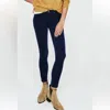 Ag Adriano Goldschmied Legging Ankle Skinny Jeans In Navy In Blue