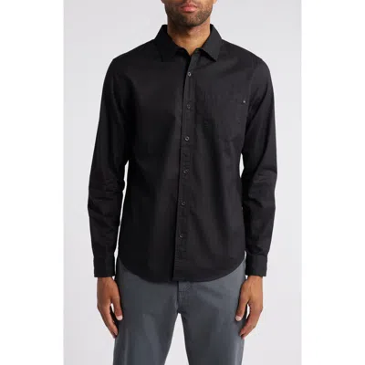 Ag Aiden Classic Fit Button-up Shirt In True Black