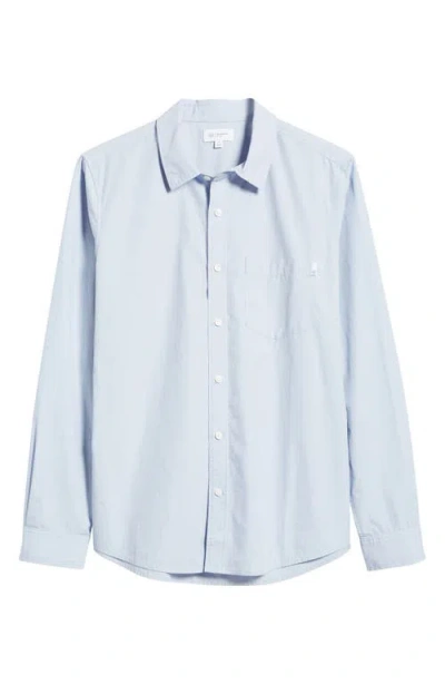 Ag Aiden Cotton Button-up Shirt In Blue Whisper