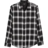 Ag Aiden Plaid Button-up Shirt In Brushed Check Plaid Grey Multi