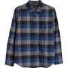 Ag Aiden Plaid Cotton Button-up Shirt In Gingham Blue Multi
