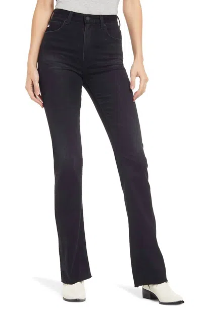 Ag Alexxis Boot Cut Jeans In 3 Years Dropout In Black