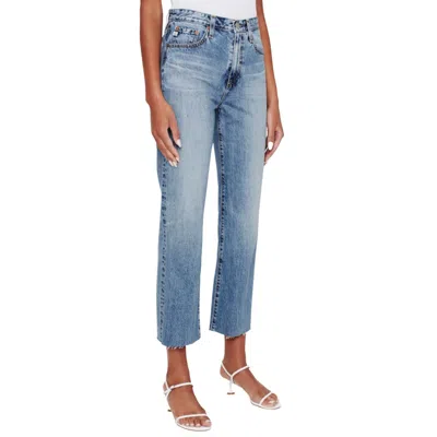 Ag Alexxis Cropped Jeans In 18 Years Creekside In Blue