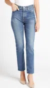 AG ALEXXIS HIGH RISE SLIM JEANS IN 10YELL