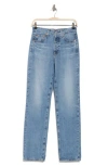 Ag Alexxis High Waist Straight Jeans In 18 Years Creekside