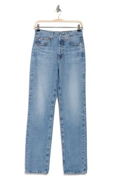 Ag Alexxis High Waist Straight Jeans In 18 Years Creekside