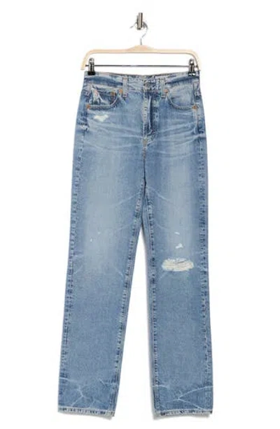 Ag Alexxis High Waist Straight Jeans In 24 Years A1list