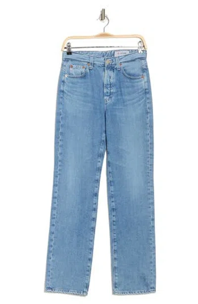 Ag Alexxis High Waist Straight Leg Jeans In 22 Years Beechwood