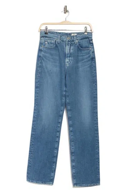 Ag Alexxis High Waist Straight Leg Jeans In Acadia