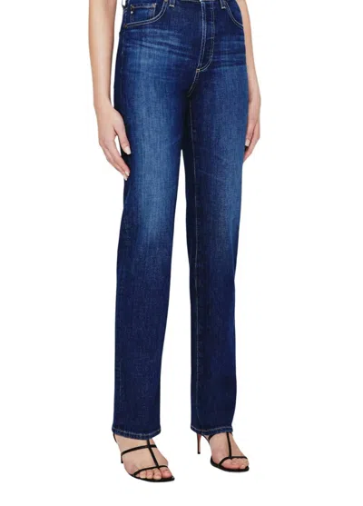Ag Alexxis Straight Jeans In East In Multi