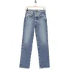 Ag Alexxis Vinte High Waist Straight Jeans In Sundance