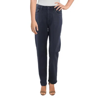 Ag Alexxis Womens Solid Denim Slim Jeans